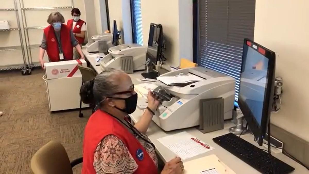 Watch live as Denver's Elections Division processes mailin ballots